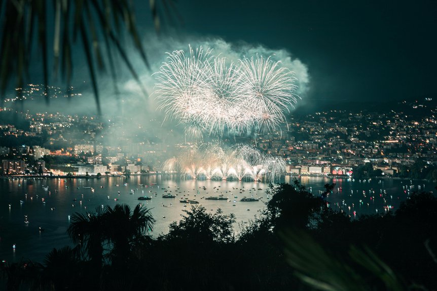 disney parks fireworks locations