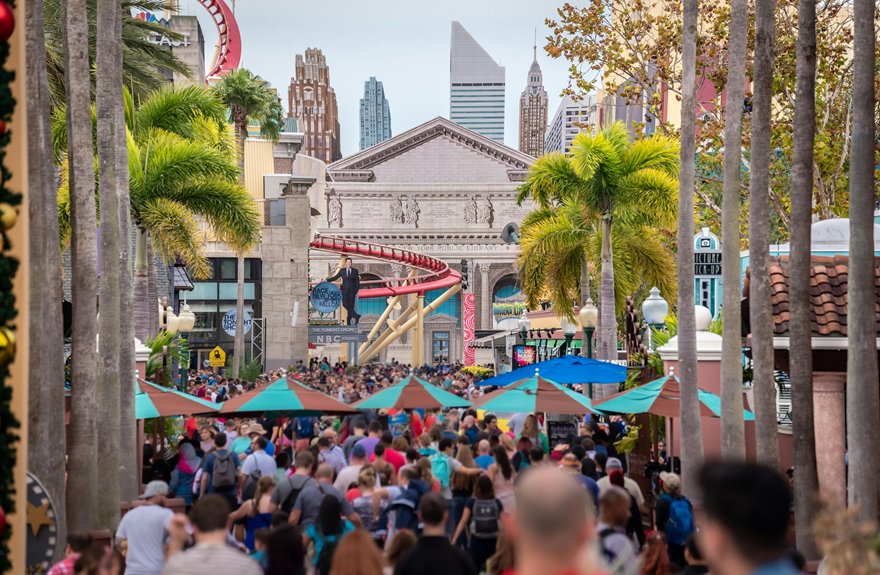holiday decorations at disney
